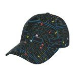 Retro Video Game Pattern Baseball Cap for All Seasons