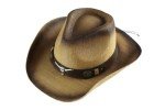 Western Style Shapeable Straw Hat for All