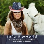 Western Style Shapeable Straw Hat for All
