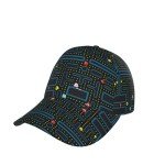 Retro Video Game Pattern Baseball Cap for All Seasons