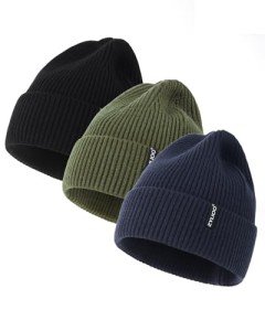 Zylioo Women's Oversized Cable Knit Beanie Set