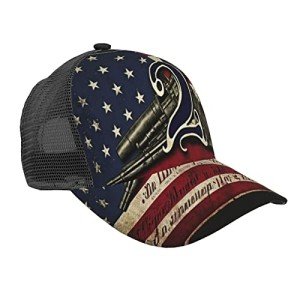 Vintage USA Second Amendment Baseball Cap for Everyone