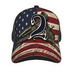 Vintage American Flag 2A Baseball Cap for Everyone