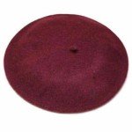 Stylish Wine Wool Beret Hat for Women