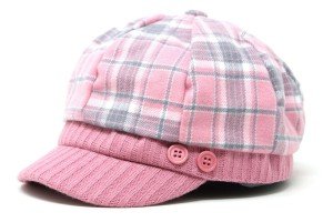 Trendy Women's Plaid Newsboy Cap for All Seasons