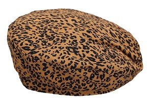 Trendy Animal Print Beret Hat for Women