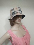 Reversible Burberry Check Plaid Bucket Hat