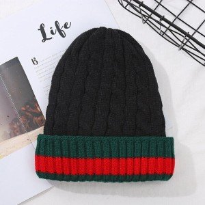 Warm Unisex Knit Beanie Hat for Casual Wear