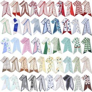 48 Pcs Women's Fashionable Purse and Hair Scarves