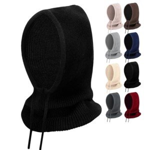 Cozy Hooded Scarf Hat for Women and Men