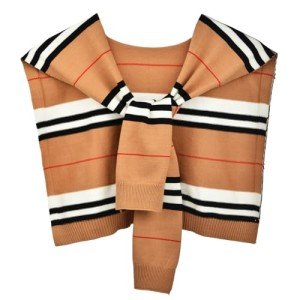 Striped Knitted Women's Casual Shawl Wrap