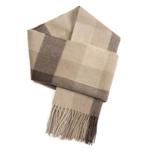 Stylish Winter Wool Plaid Scarf for Everyone