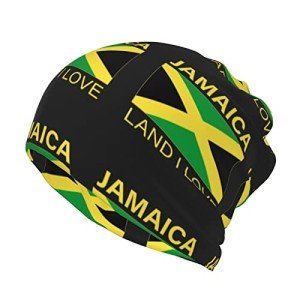 Vintage Jamaican Flag Beanie Hat for Everyone