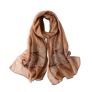 Elegant Lightweight Silk Scarf for Women