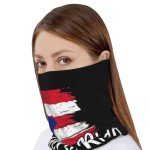 Puerto Rico Flag Slouchy Beanie Hat & Scarf