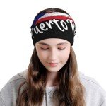 Puerto Rico Flag Slouchy Beanie Hat & Scarf