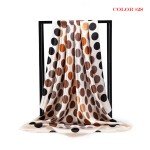 Silk Square Head Scarves for Women - 35”x35”