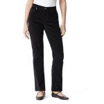Gloria Vanderbilt Women's Amanda High Rise Black Pants