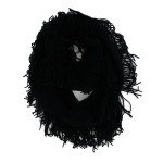 Cozy Knit Tassel Loop Infinity Scarf for Women