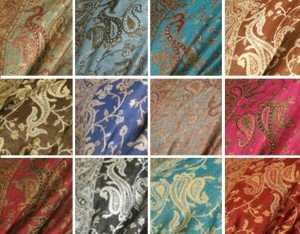 12-Pack Trendy Paisley Pashmina Scarves Set