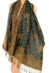 12-Pack Trendy Paisley Pashmina Scarves Set