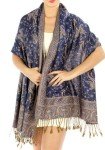 12-Pack Trendy Paisley Pashmina Scarves Set