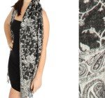 12-Pack Trendy Paisley Pashmina Scarves Set
