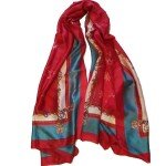 Silk Feel Women’s Fashion Scarf - 70" x 35