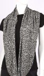 Women's Stylish Winter Print Infinity Cowl Scarf