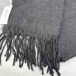 Women's Black Chenille Scarf by STYLE&CO