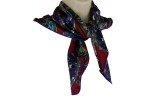Floral Silk Fashion Scarf for Women
