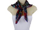 Floral Silk Fashion Scarf for Women