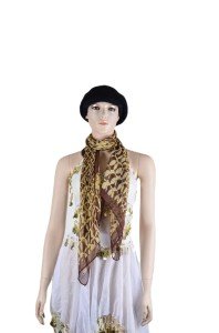 Colorful Oval Dot Pattern Women's Fashion Scarf