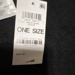 Women’s Solid Black Fringe-Trim Scarf by Style & Co