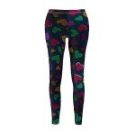 Rainbow Heart Print Women's Leggings