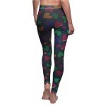 Rainbow Heart Print Women's Leggings