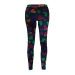 Rainbow Heart Print Women's Leggings