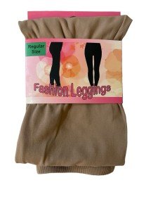 Tan High Waisted Fashion Leggings for Women