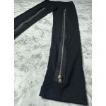 Tricotto Women's Black Zipper Leggings Size S