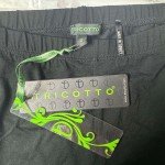 Tricotto Women's Black Zipper Leggings Size S