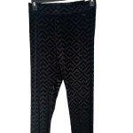 Black Geometric Leggings for Stylish Comfort