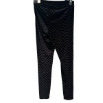 Black Geometric Leggings for Stylish Comfort