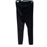 Black Geometric Leggings for Stylish Comfort