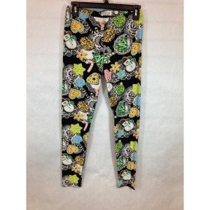 Printed Ankle-Length Straight Leg Women's Leggings