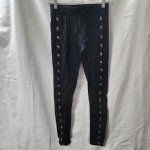 High Waist Black Slim Stretch Leggings for Women