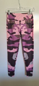 Camouflage Wave Point Comfort Leggings - $10.00