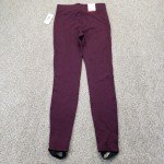 Style&co Women's Mid Rise Purple Comfort Leggings