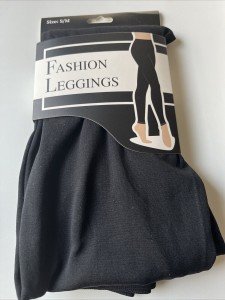 Black Fashion Leggings in Size S/M