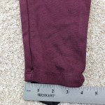 Style&co Women's Mid Rise Purple Comfort Leggings