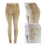 Stylish Velvet Stretchy Leggings for Women